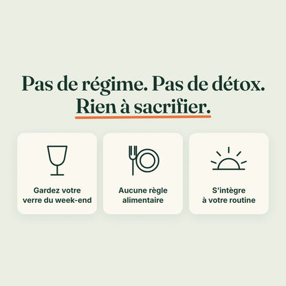 Pas de régime, pas de détox, rien à sacrifier